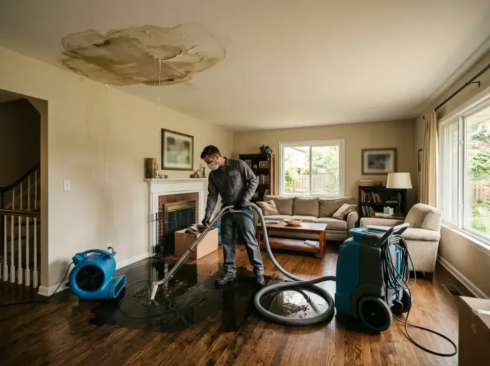 attic-pipe-burst-ceiling-drip-008 — frequently asked questions, Water Damage Restoration & Carpet Care in Tempe, AZ
